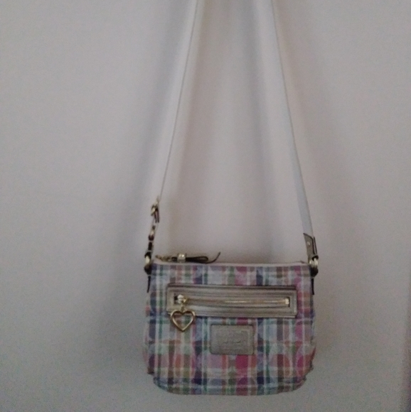 Coach Purse Pastel Color & Metallic Soft Gold Accent Special Limited Production - Picture 7 of 16